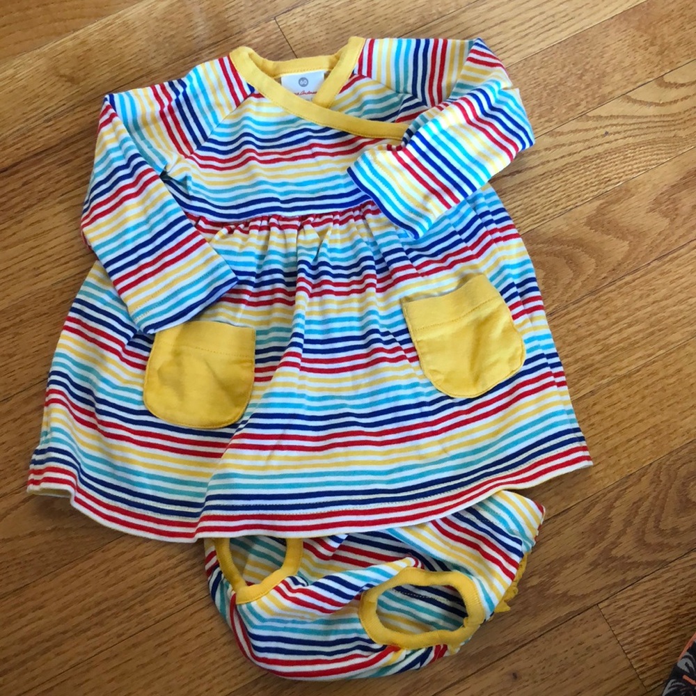 Hanna Andersson Wiggle Dress 3-6 months